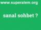 sanal sohbet